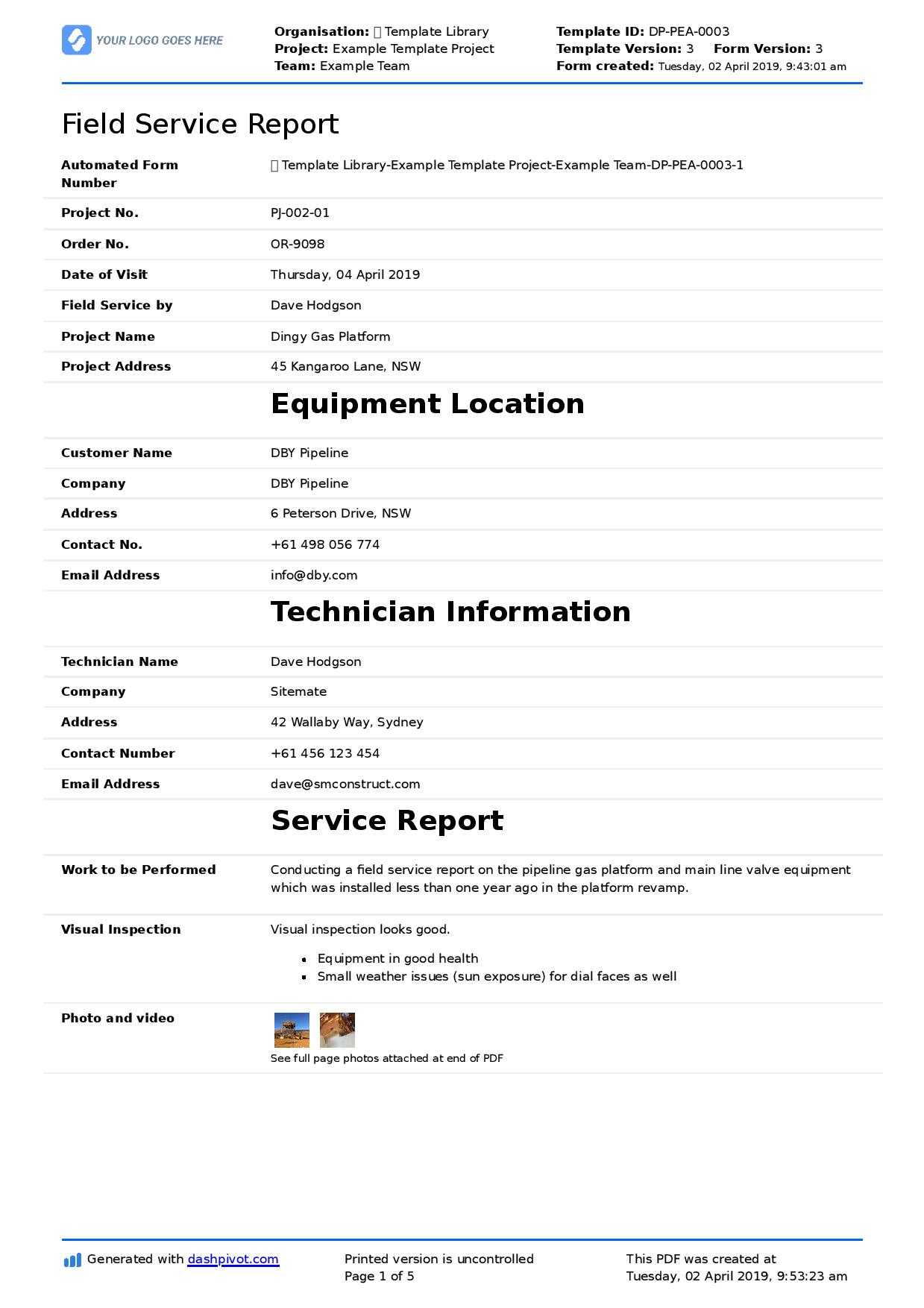 036 Project Report Format Excel Template Ideas Management Pertaining To Field Report Template