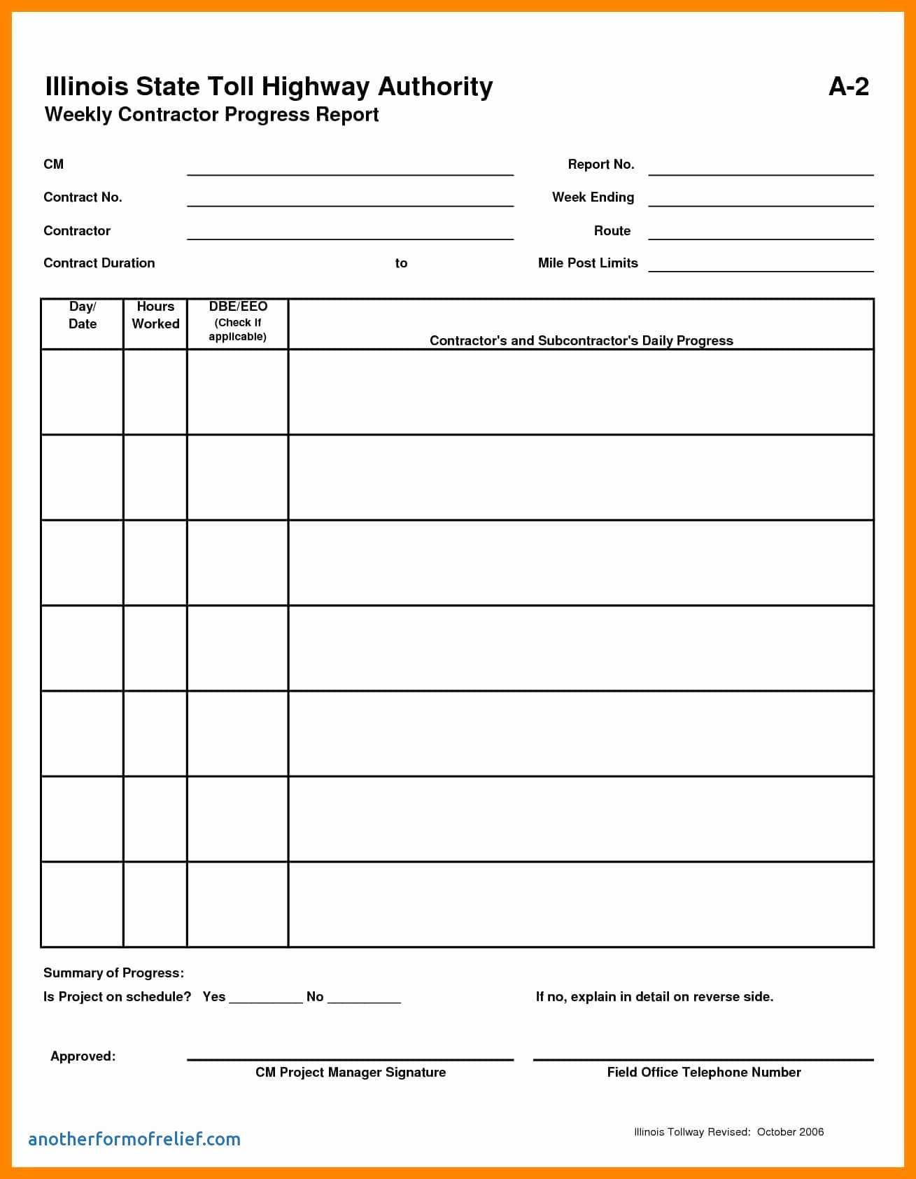 037 Status Report Template Excel Contract Management Regarding Daily Status Report Template Xls