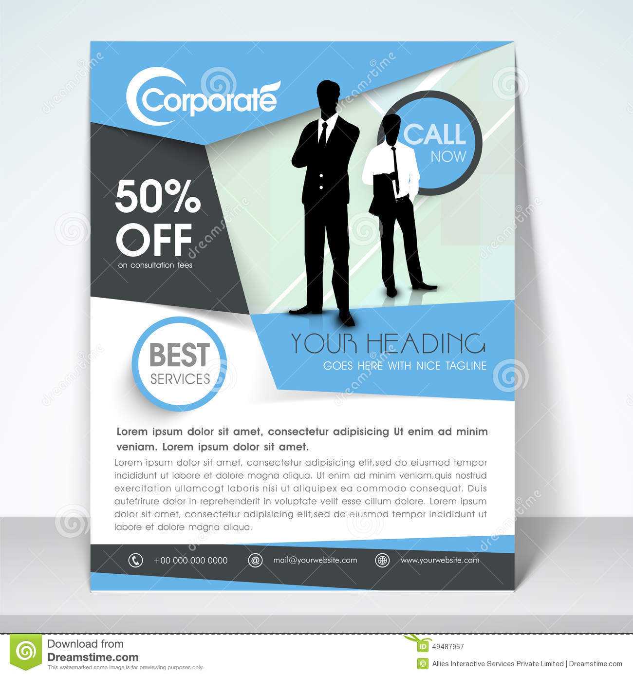 1 2 Page Flyer Template – Zohre.horizonconsulting.co With One Page Brochure Template
