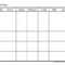 1 Month Calendar Printable Blank | Example Calendar Printable inside Blank One Month Calendar Template