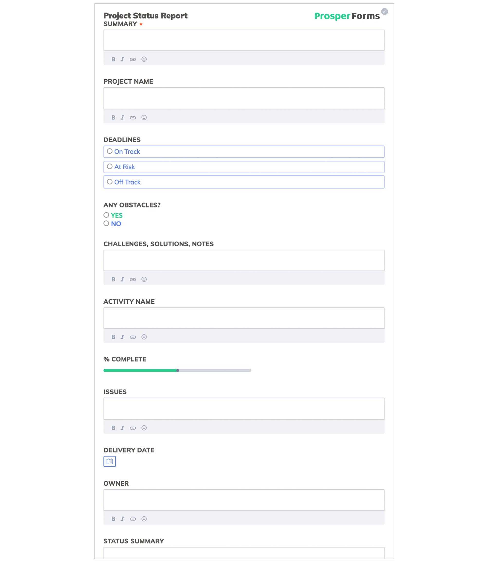 1 Very Handy Project Summary Report Template | Free Download Intended For Project Status Report Template Word 2010