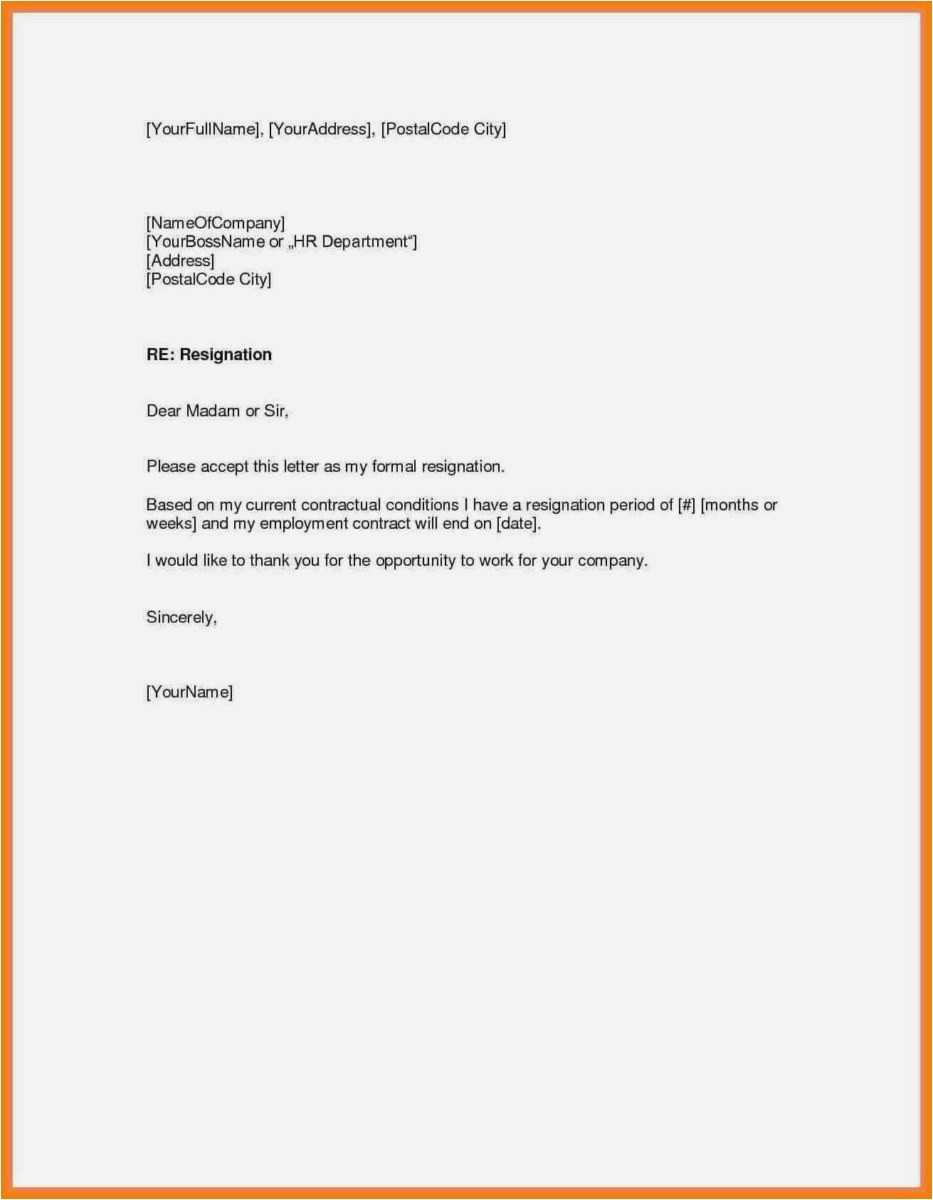 1 Week Notice – Zohre.horizonconsulting.co With 2 Weeks Notice Template Word