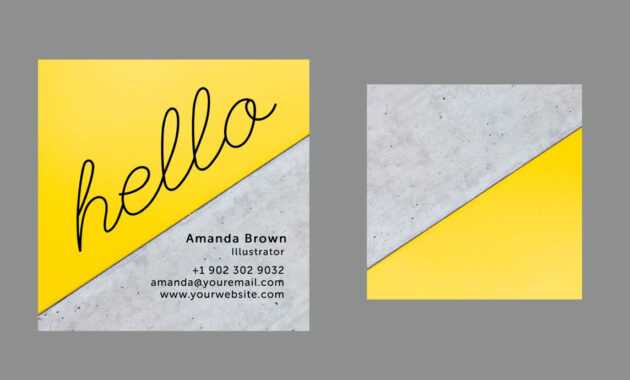 10 Clean &amp; Simple Business Card Templates Perfect For Any pertaining to Freelance Business Card Template