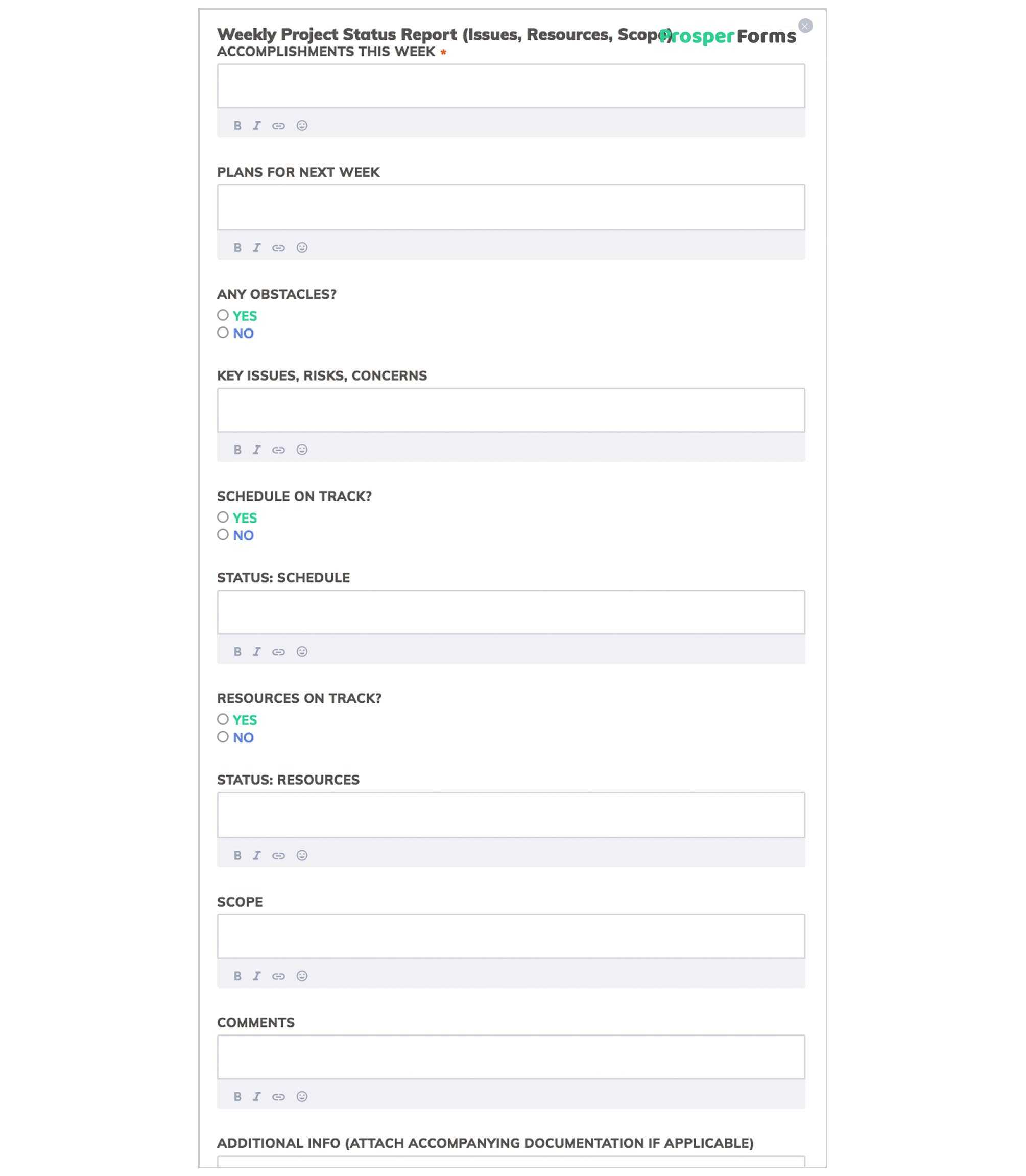 10 Outstanding Templates Of Weekly Reports | Free Download In Marketing Weekly Report Template