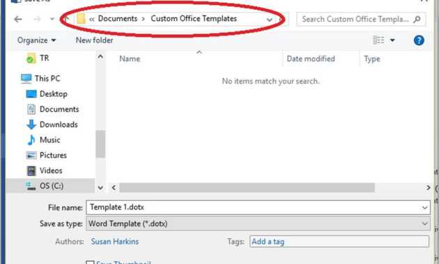 10 Things: How To Use Word Templates Effectively - Techrepublic throughout How To Save A Template In Word