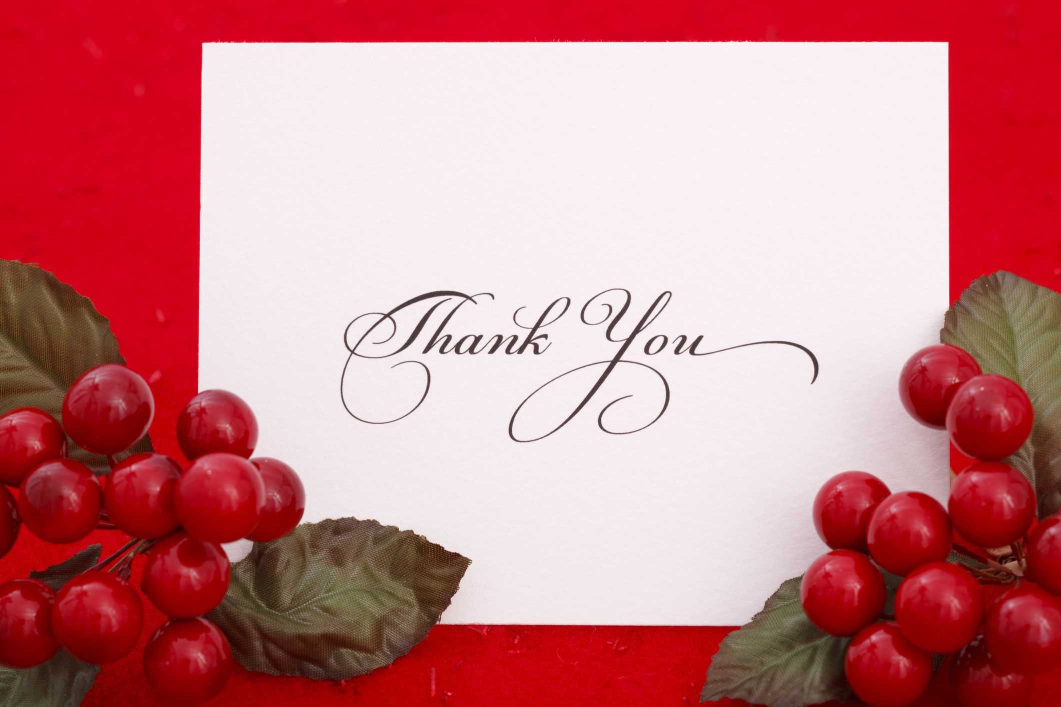 11 Free, Printable Christmas Thank You Cards With Regard To Place Card Template Free 6 Per Page