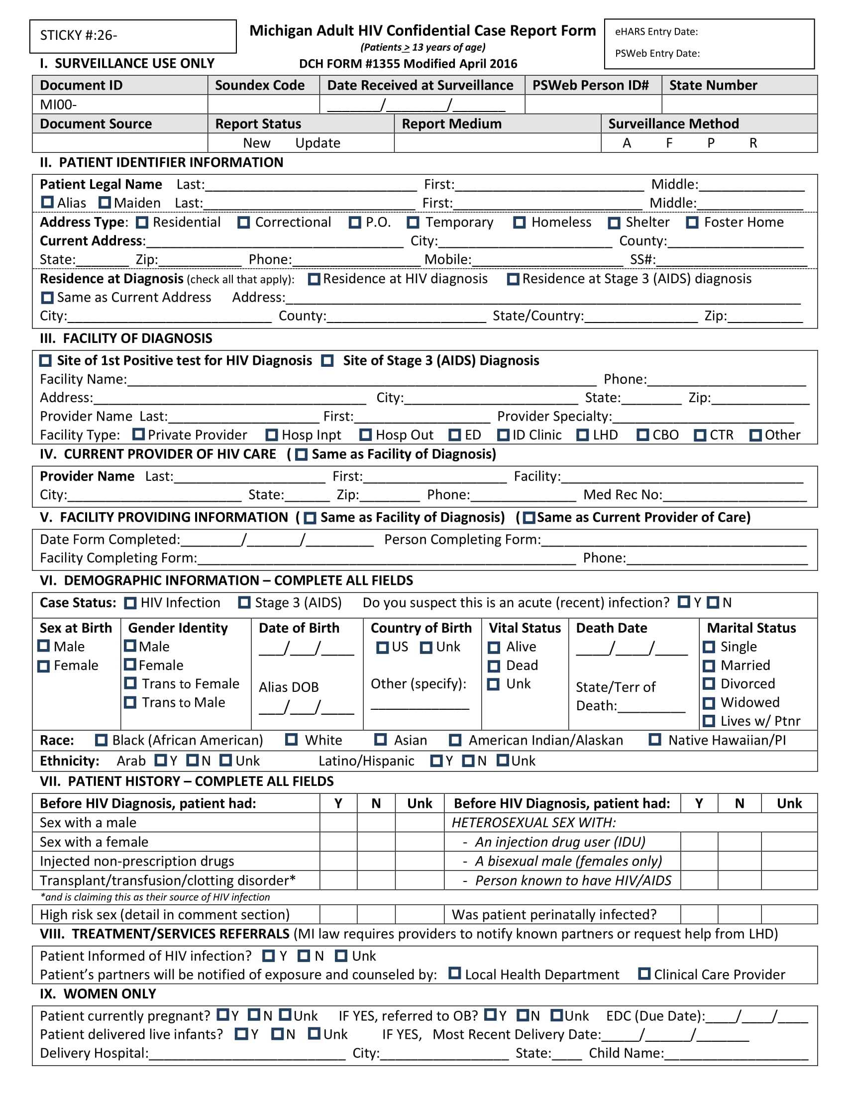 12+ Case Report Form Samples – Pdf, Doc For Case Report Form Template Clinical Trials