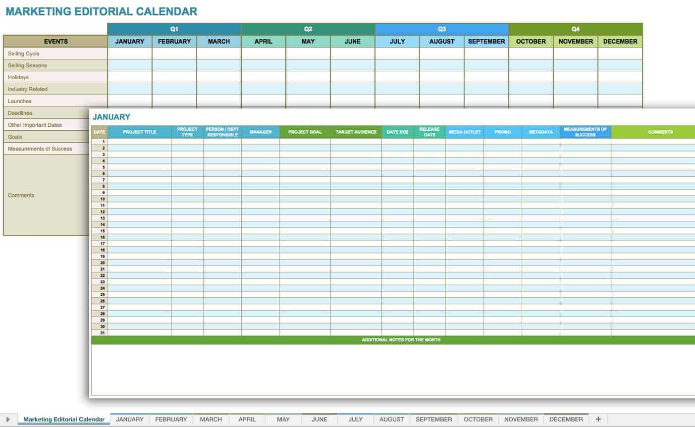 12 Free Social Media Templates | Smartsheet With Free Social Media Report Template