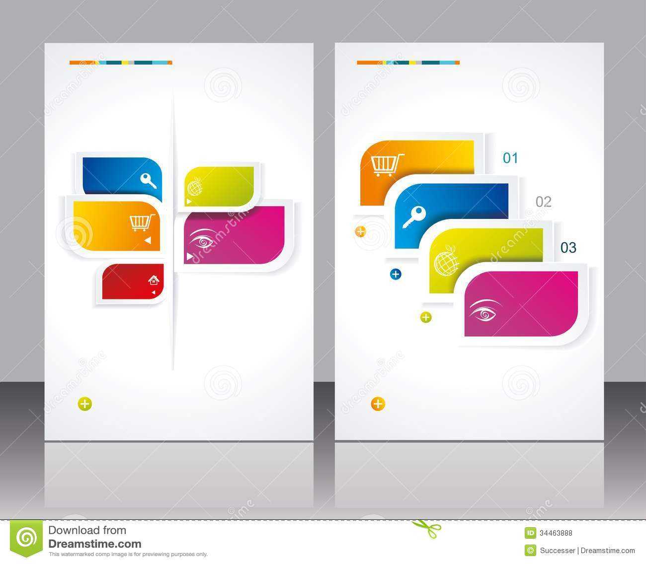 12 Free Vector Brochure Templates Images – Business Brochure Pertaining To Creative Brochure Templates Free Download