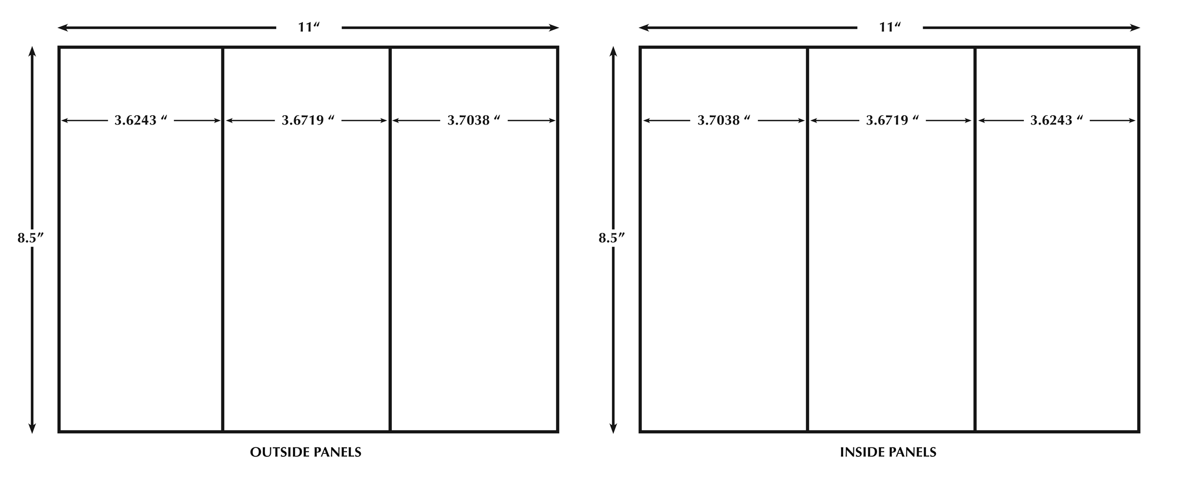 12 Tri Fold Brochure Indesign Template Images – Free Tri Throughout Three Fold Card Template