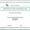 13 Free Certificate Templates For Word » Officetemplate In Certificate Of Participation Word Template