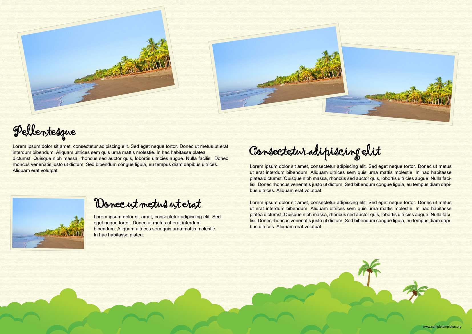 13 Travel Brochure Design Templates Images – Travel Brochure Intended For Word Travel Brochure Template