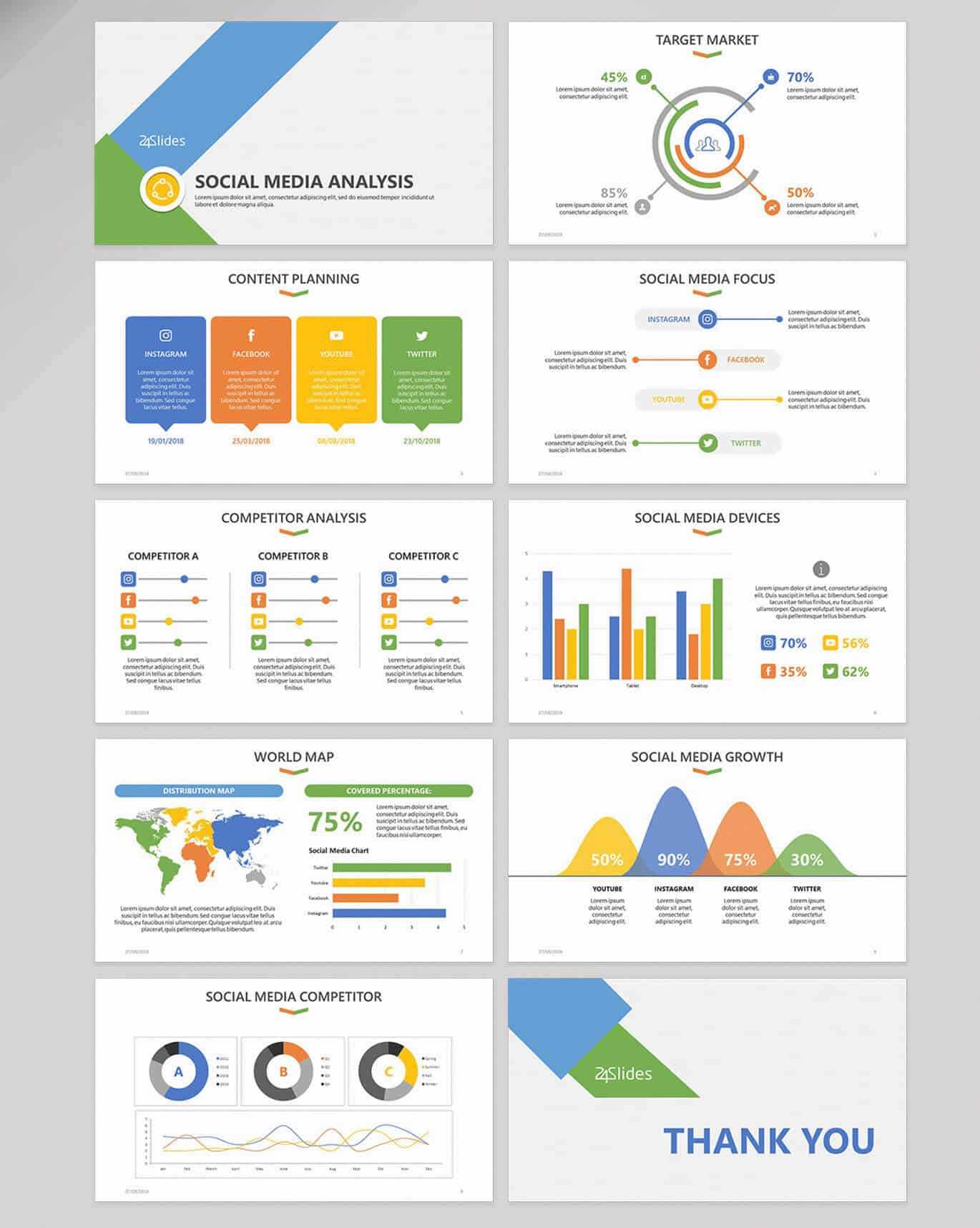 15 Fun And Colorful Free Powerpoint Templates | Present Better With Regard To Change Template In Powerpoint