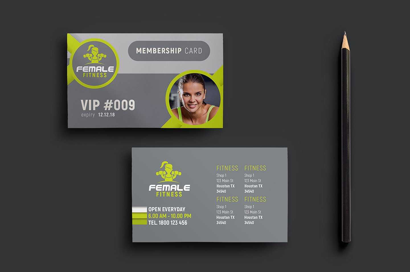15+ Membership Card Designs | Design Trends - Premium Psd With Gym Membership Card Template
