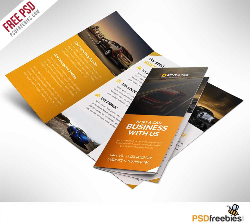 16 Tri Fold Brochure Free Psd Templates: Grab, Edit & Print Intended For 3 Fold Brochure Template Psd