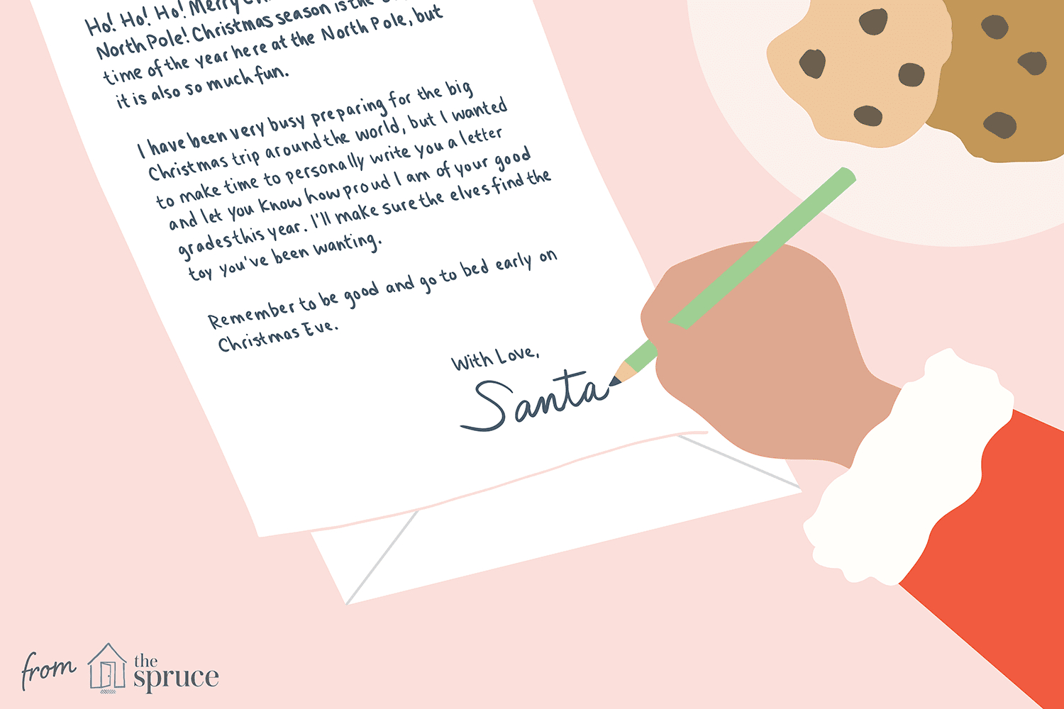 17 Free Letter From Santa Templates With Regard To Blank Letter From Santa Template