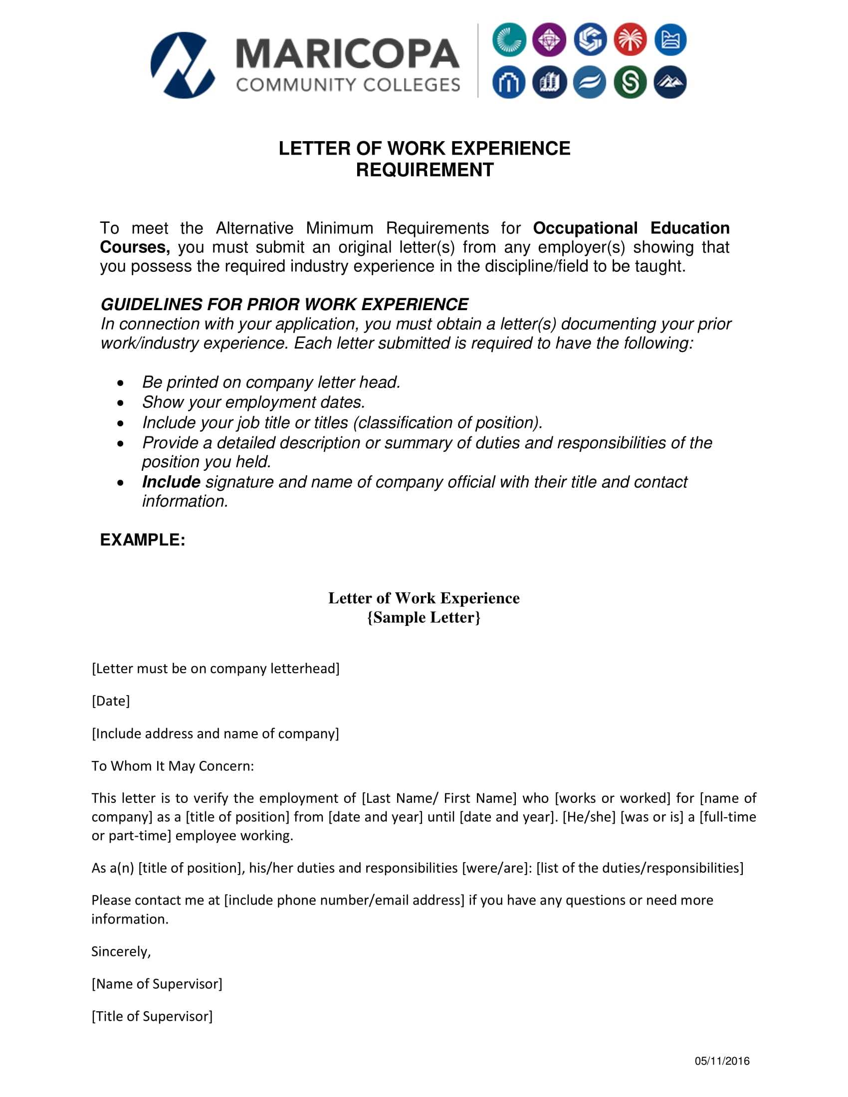 18+ Experience Letter Templates In Pdf | Free & Premium In Certificate Of Experience Template