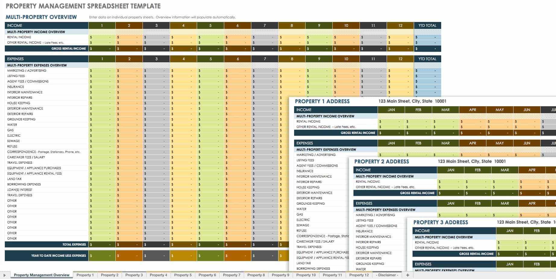 18 Free Property Management Templates | Smartsheet Pertaining To Property Management Inspection Report Template