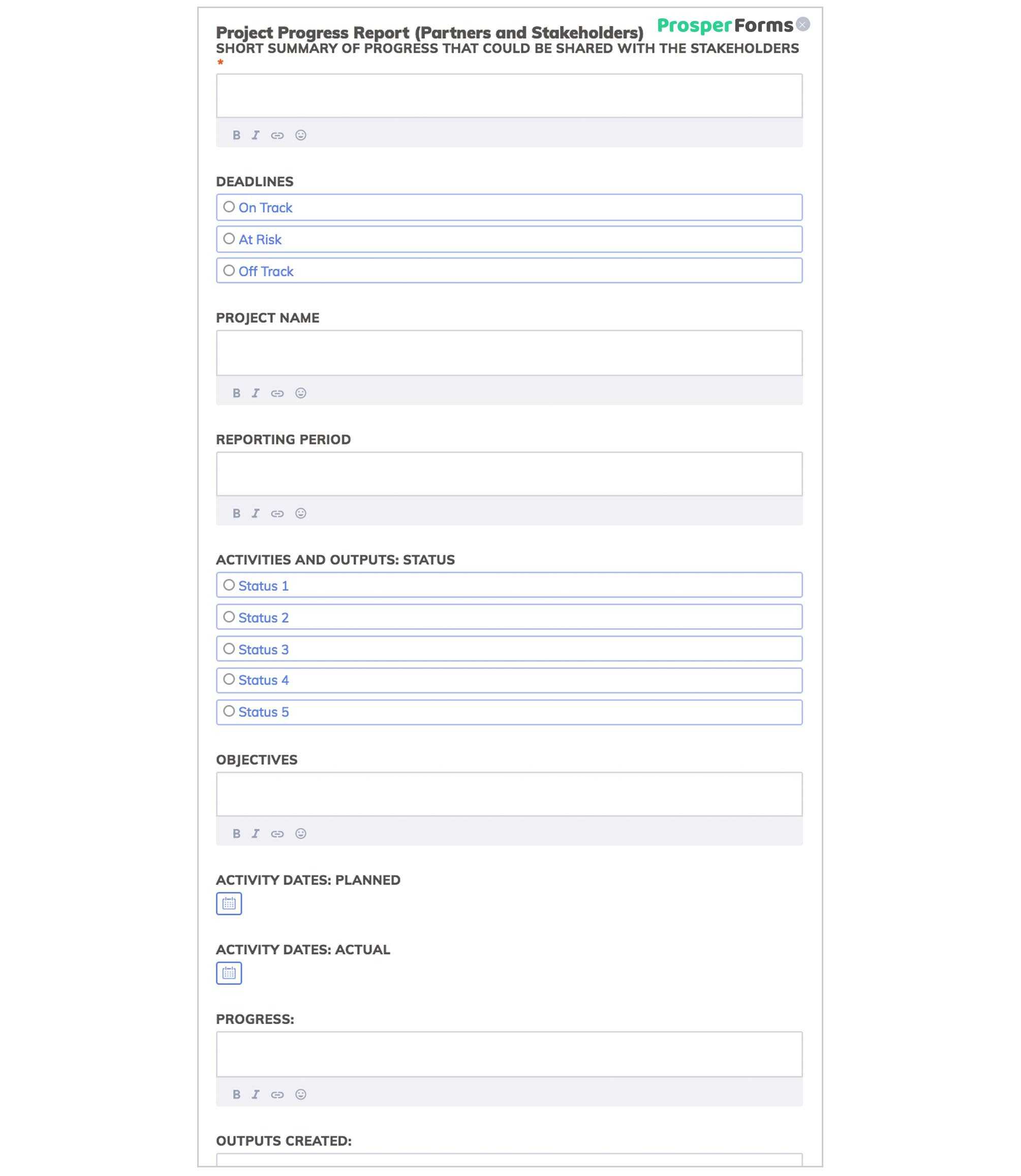 2 Impressive Weekly Project Report Templates | Free Download Within Weekly Activity Report Template