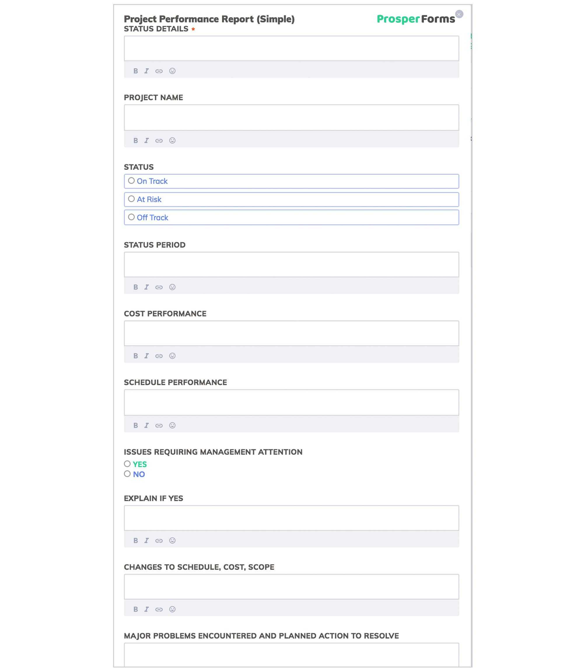 2 Must Have Project Management Report Templates | Free Download Regarding Project Management Status Report Template