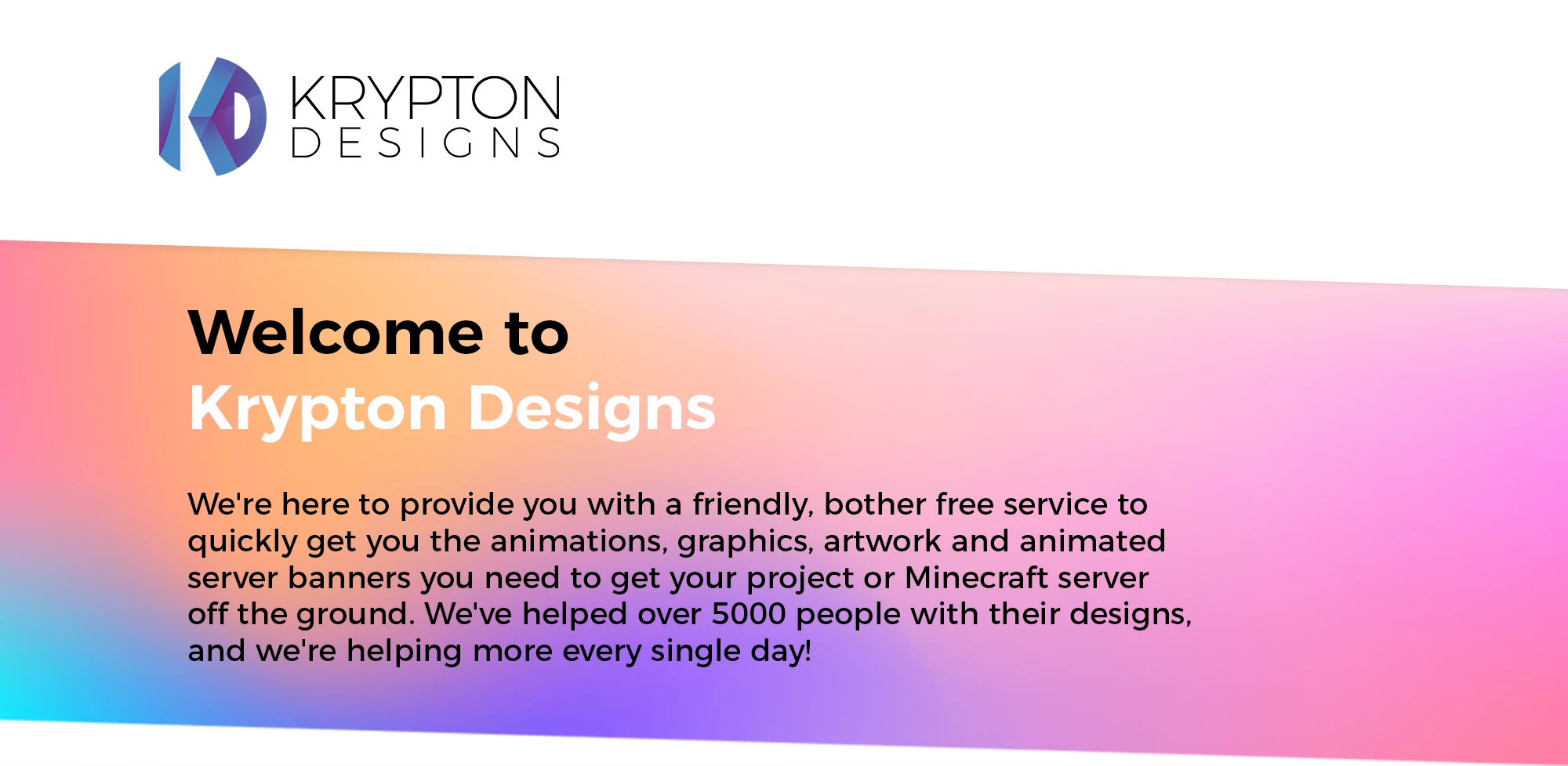 2 New Templates!] Krypton Designs || Animated Banners In Minecraft Server Banner Template