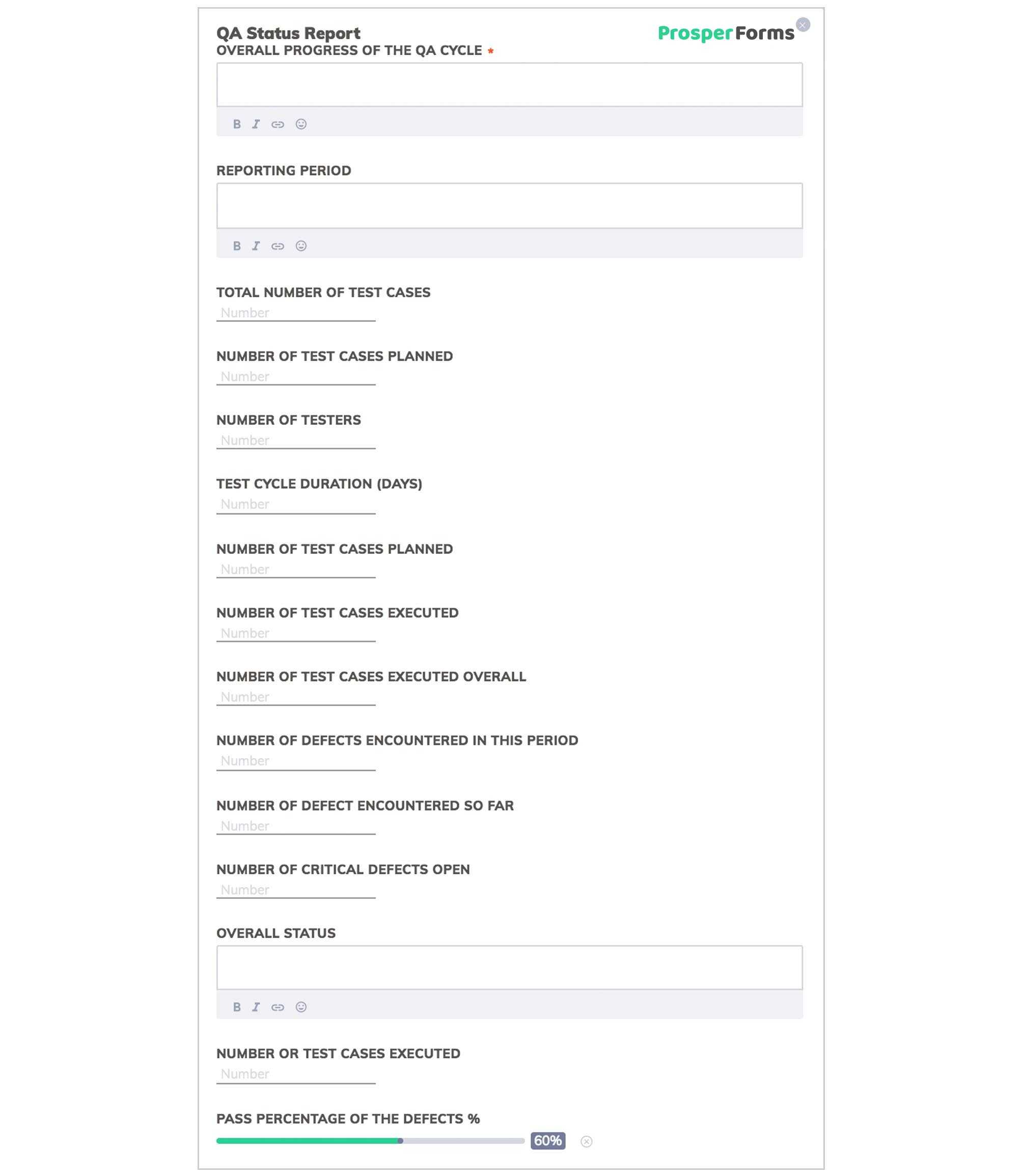 2 Remarkable Qa Daily Status Report Templates | Free Download Intended For Defect Report Template Xls