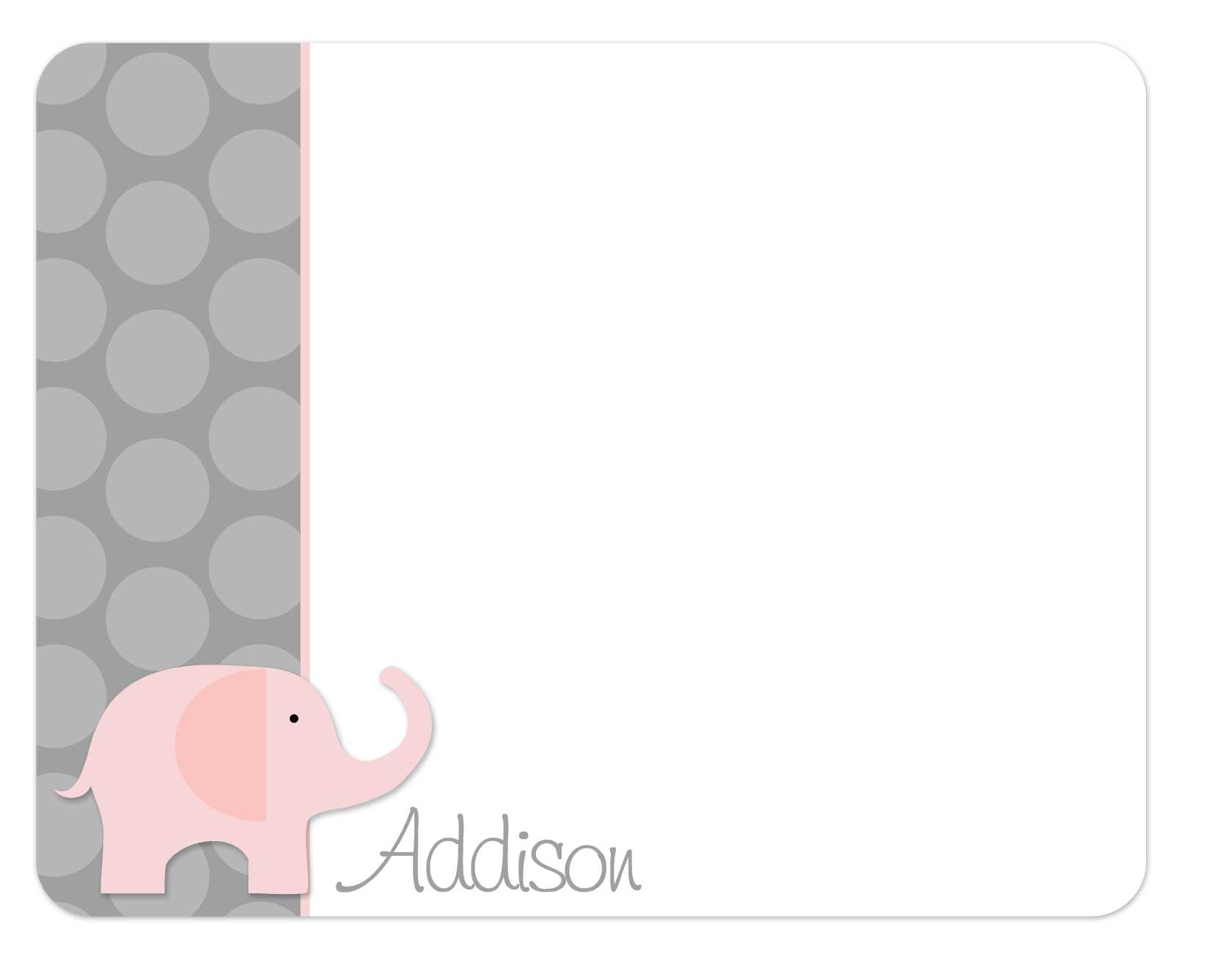 2 Years Old Baby Shower Invitation Ideas | Free Printable Pertaining To Blank Elephant Template