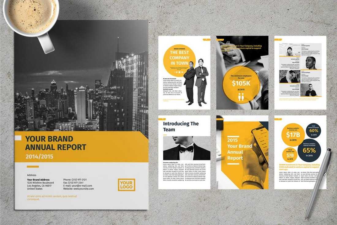 20+ Annual Report Templates (Word & Indesign) 2019 – Do A Pertaining To Annual Report Template Word