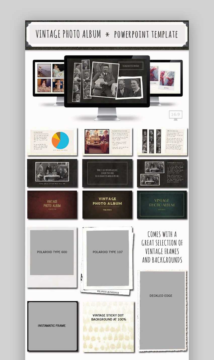 20 Best Free Powerpoint Photo Album & Ppt Slideshow Pertaining To Powerpoint Photo Album Template