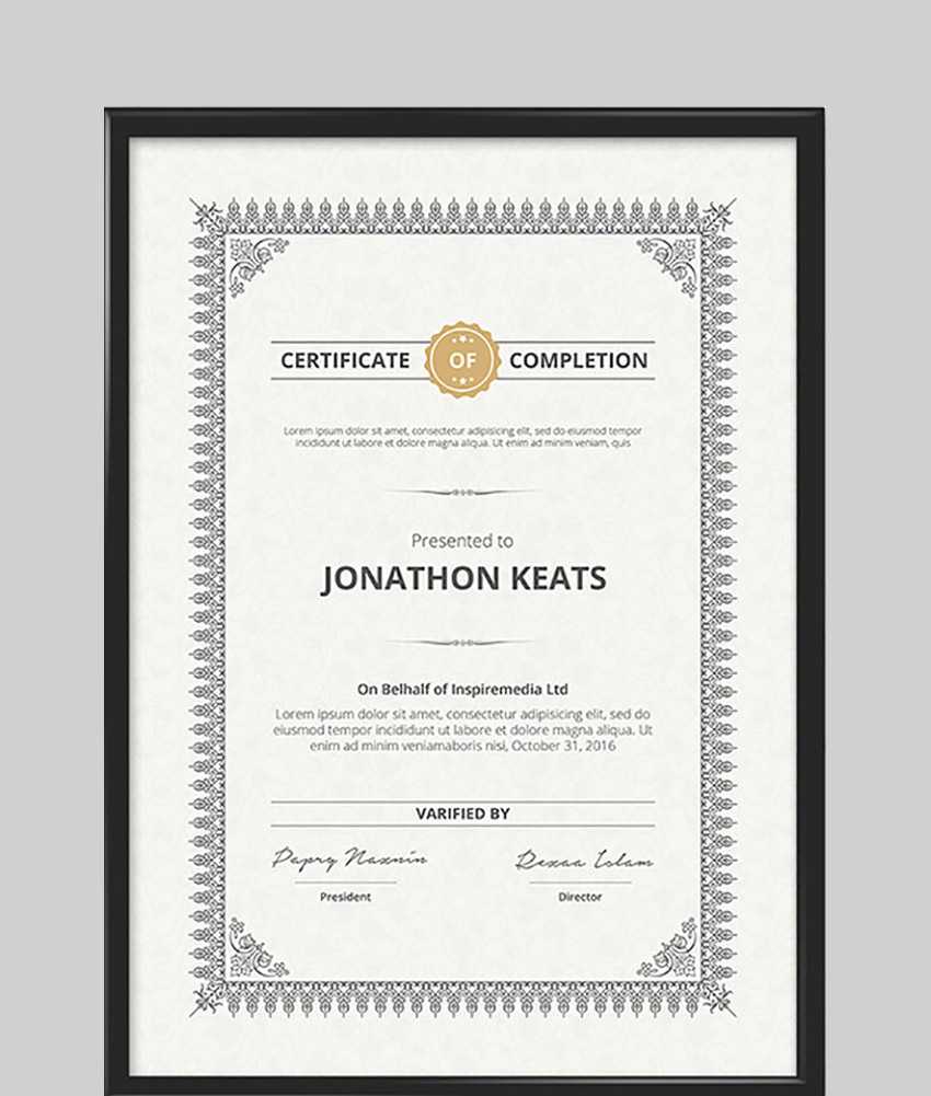 20 Best Word Certificate Template Designs To Award Inside Funny Certificates For Employees Templates
