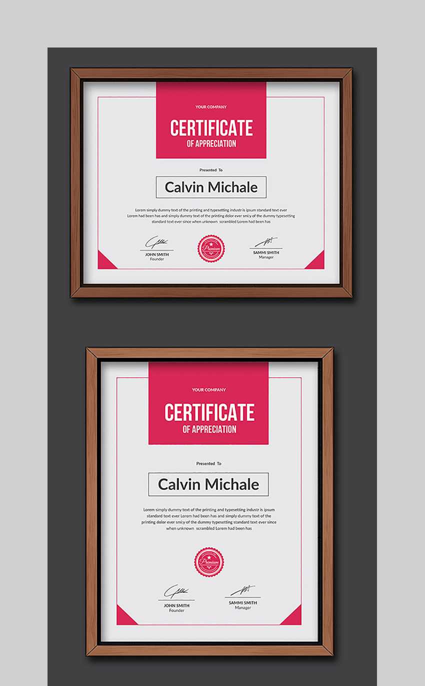 20 Best Word Certificate Template Designs To Award Intended For Free Funny Certificate Templates For Word