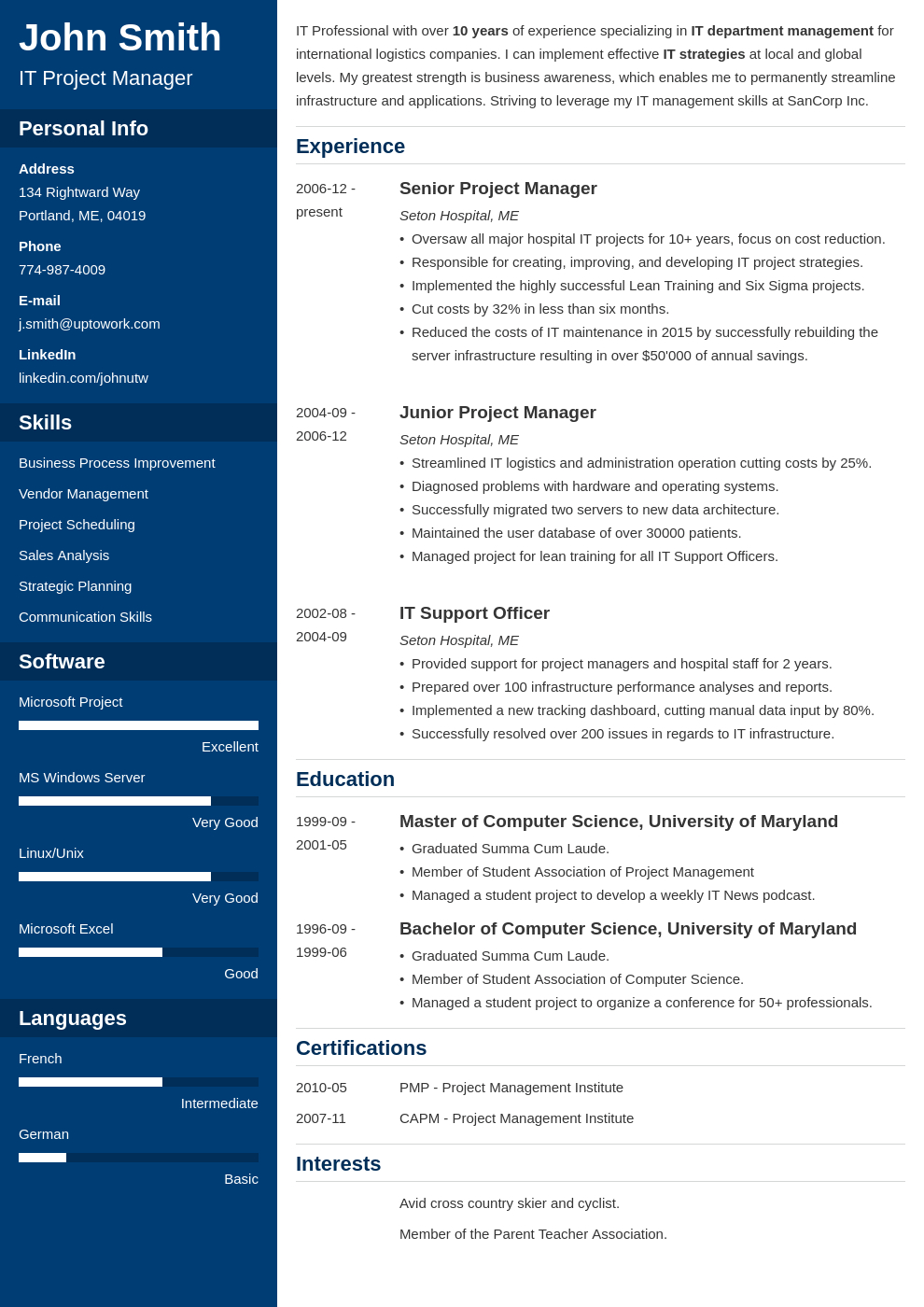 20 Cv Templates: Download A Professional Curriculum Vitae In With How To Create A Cv Template In Word