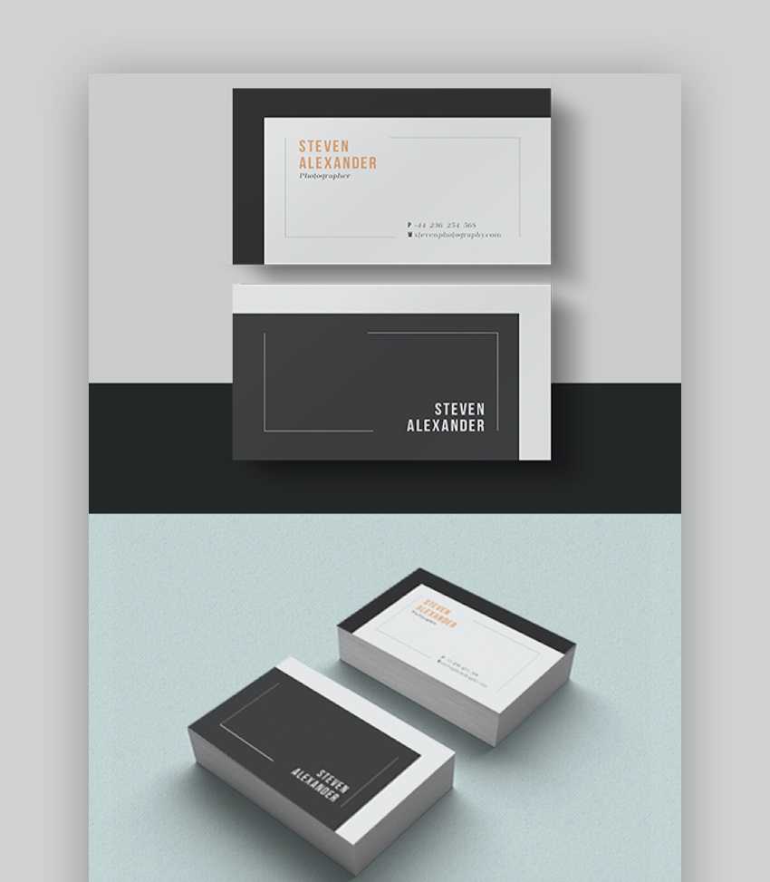 20+ Double Sided, Vertical Business Card Templates (Word, Or Intended For 2 Sided Business Card Template Word