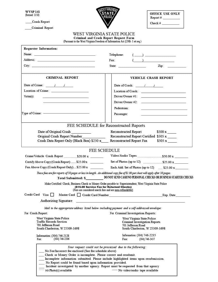 20+ Police Report Template & Examples [Fake / Real] ᐅ Intended For Crime Scene Report Template