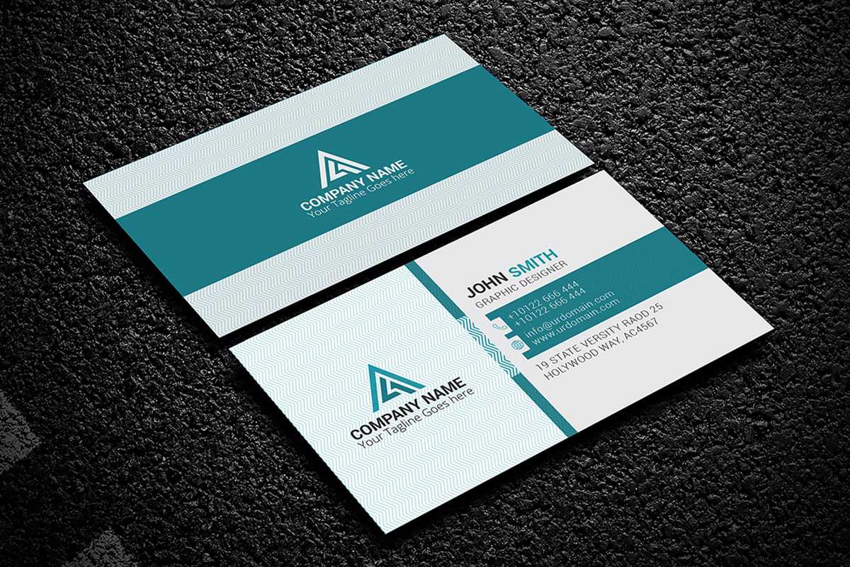 200 Free Business Cards Psd Templates - Creativetacos In Psd Name Card Template