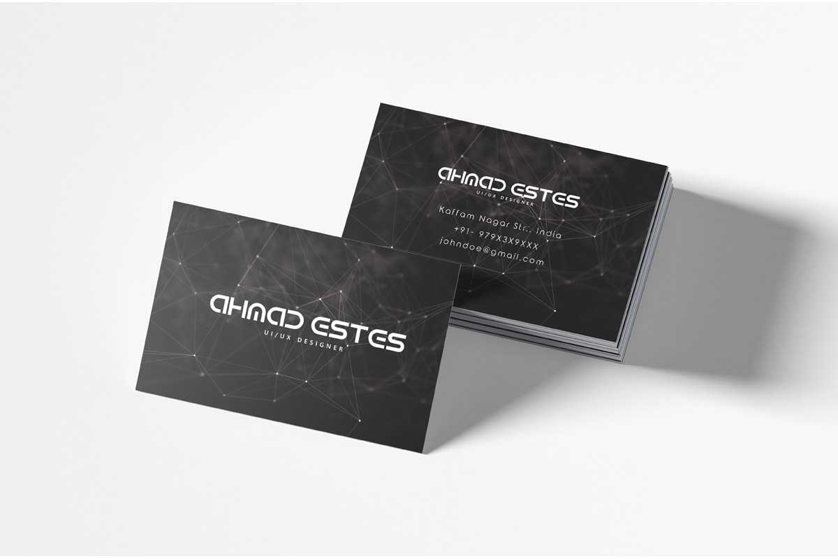 200 Free Business Cards Psd Templates – Creativetacos With Regard To Photoshop Business Card Template With Bleed