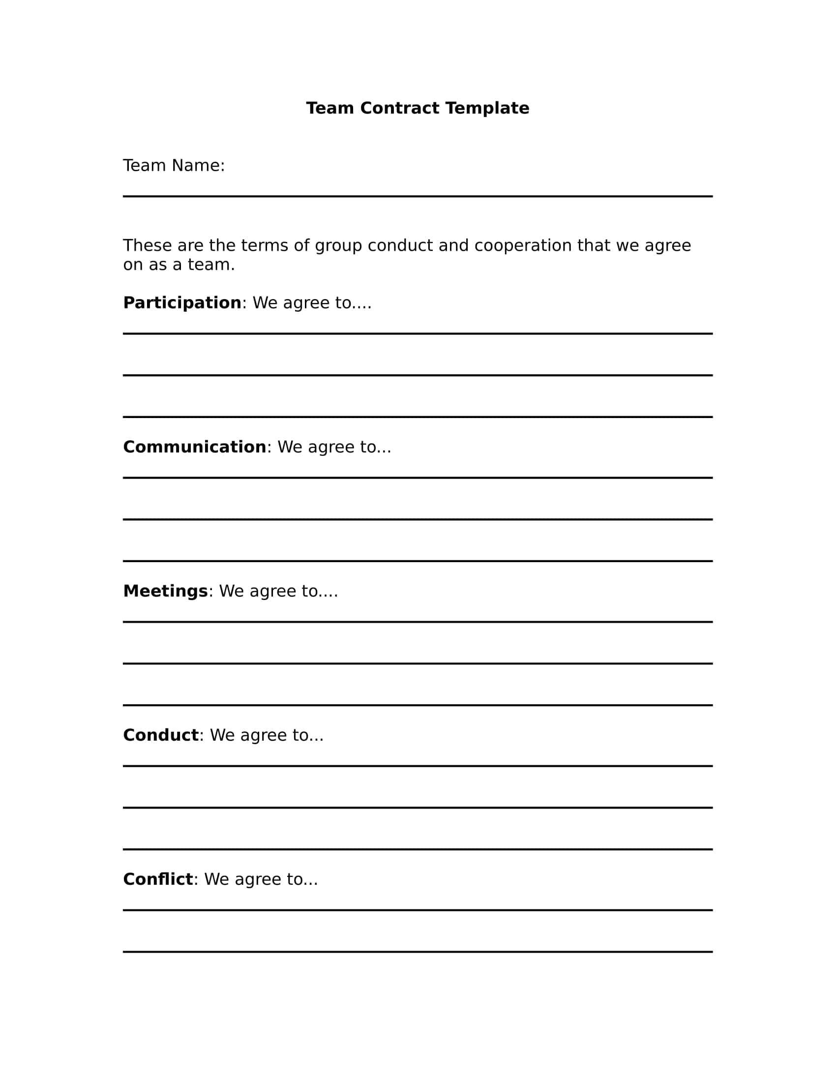 24+ Contract Templates – Pages, Docs, Word | Examples Throughout Nanny Contract Template Word