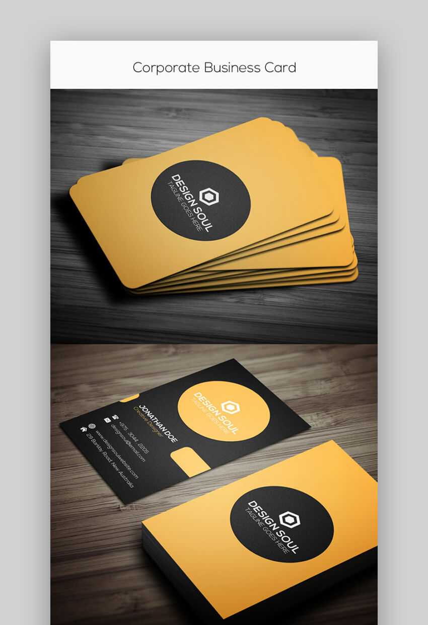 24 Premium Business Card Templates (In Photoshop Within Business Card Maker Template