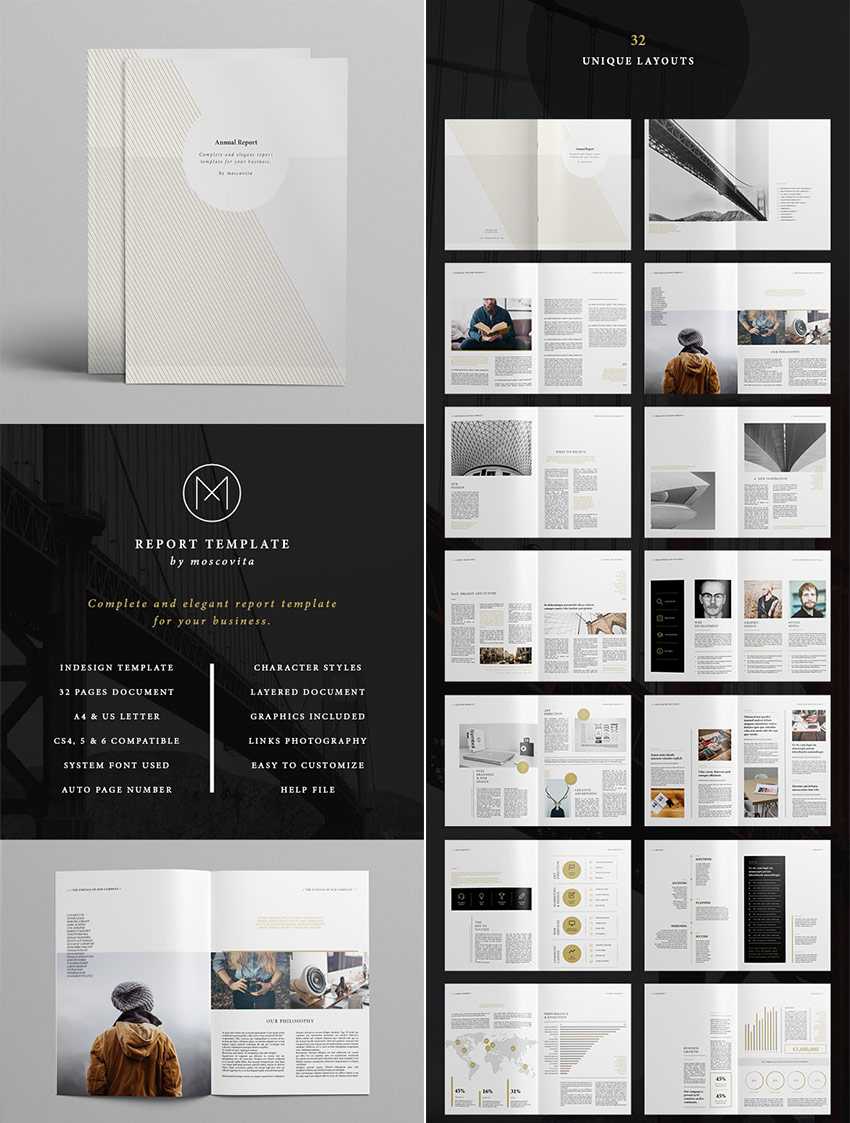 25+ Best Annual Report Templates - With Creative Indesign Regarding Free Annual Report Template Indesign