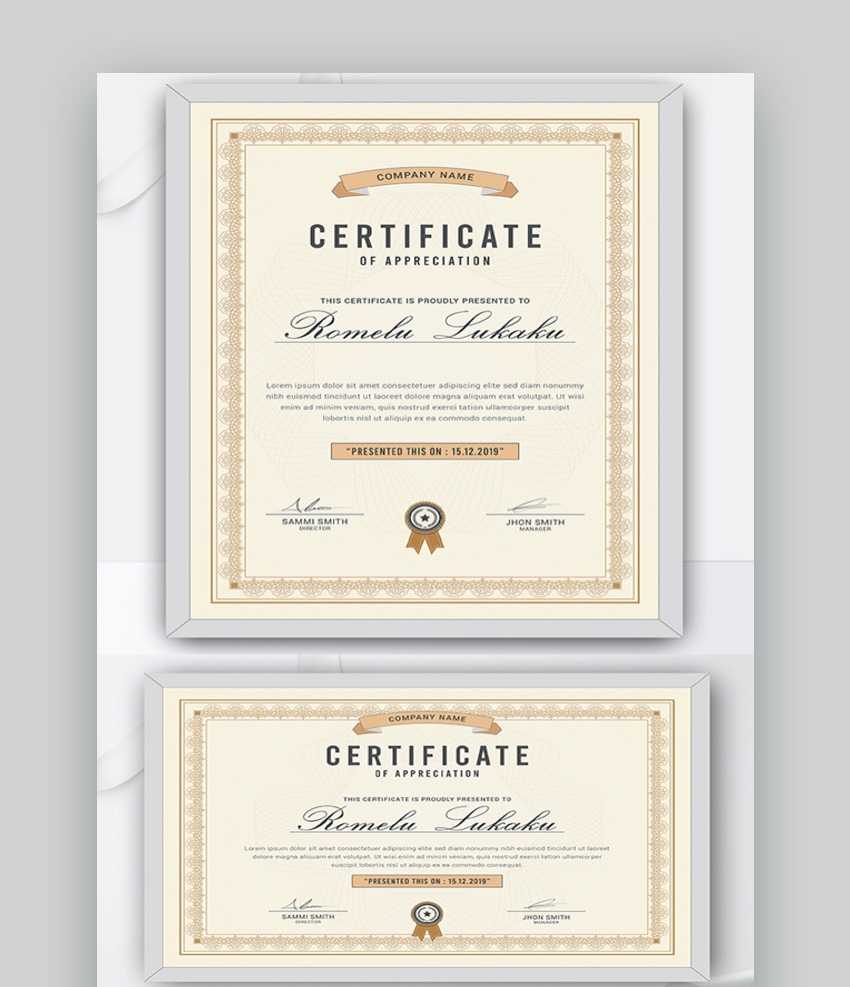 25+ Best Powerpoint Certificate Templates (Free Ppt + Within Powerpoint Certificate Templates Free Download