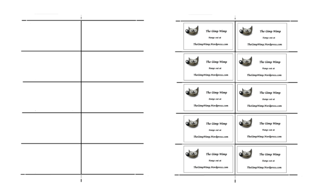 26 Images Of Card Template Gimp | Vanscapital throughout Gimp Business Card Template