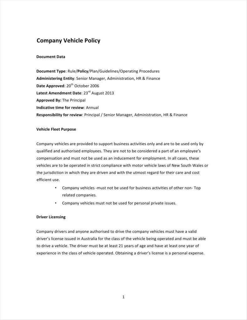 26+ Policy Template Samples – Free Pdf, Word Format Download In Business Rules Template Word