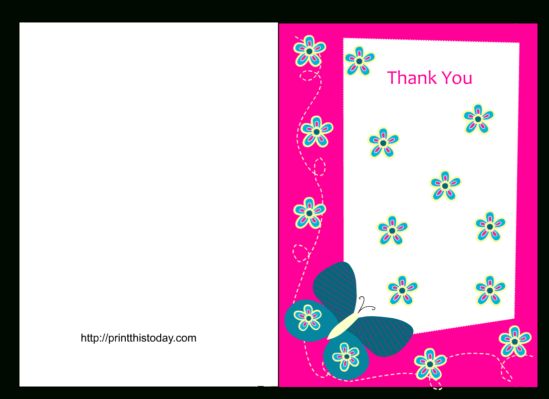 26 Unique Free Baby Shower Cards Printable – Baby Shower Throughout Free Printable Thank You Card Template