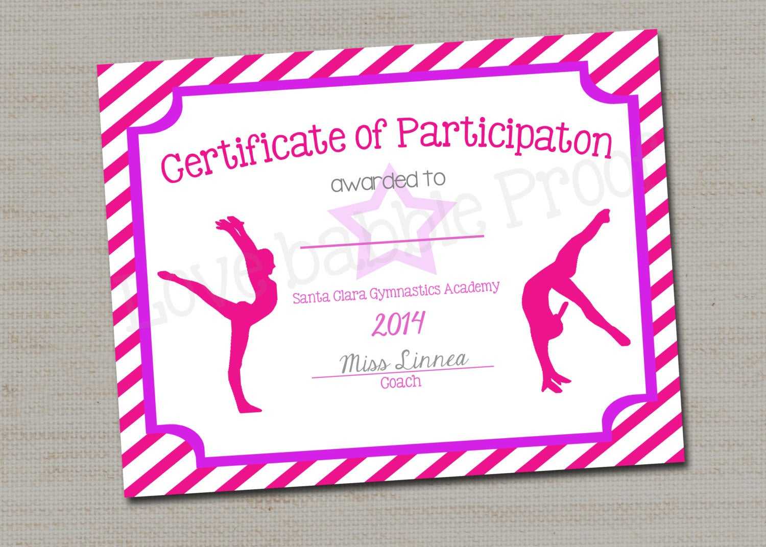 28+ [ Dance Certificate Templates ] | Free Ballet In Dance Certificate Template
