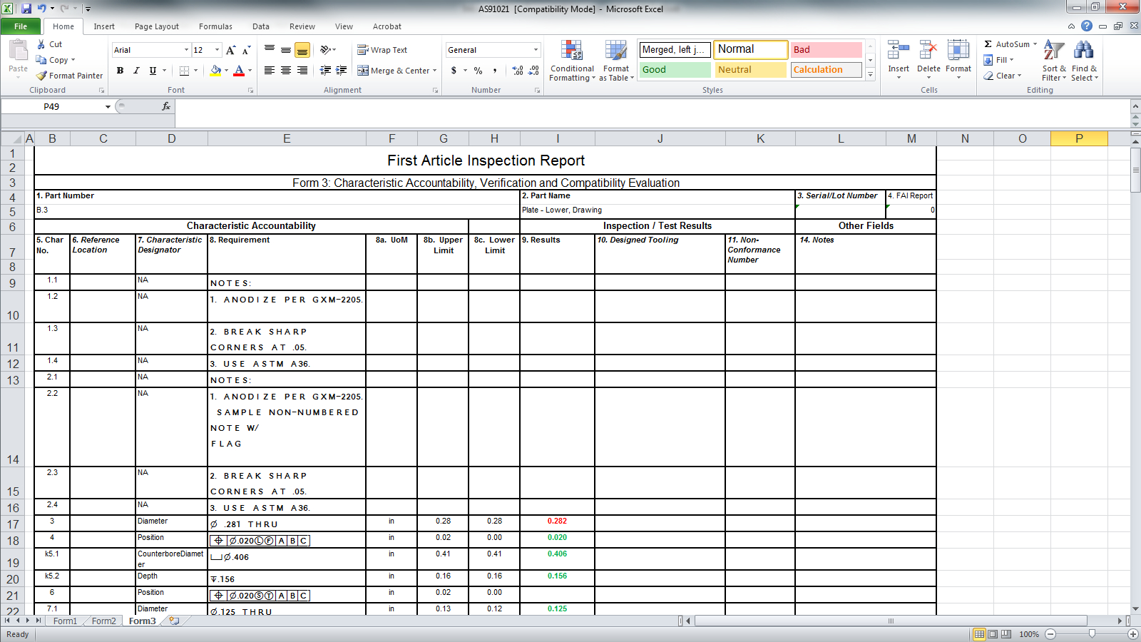 28 Images Of Railroad Inspection Report Template Excel For Part Inspection Report Template