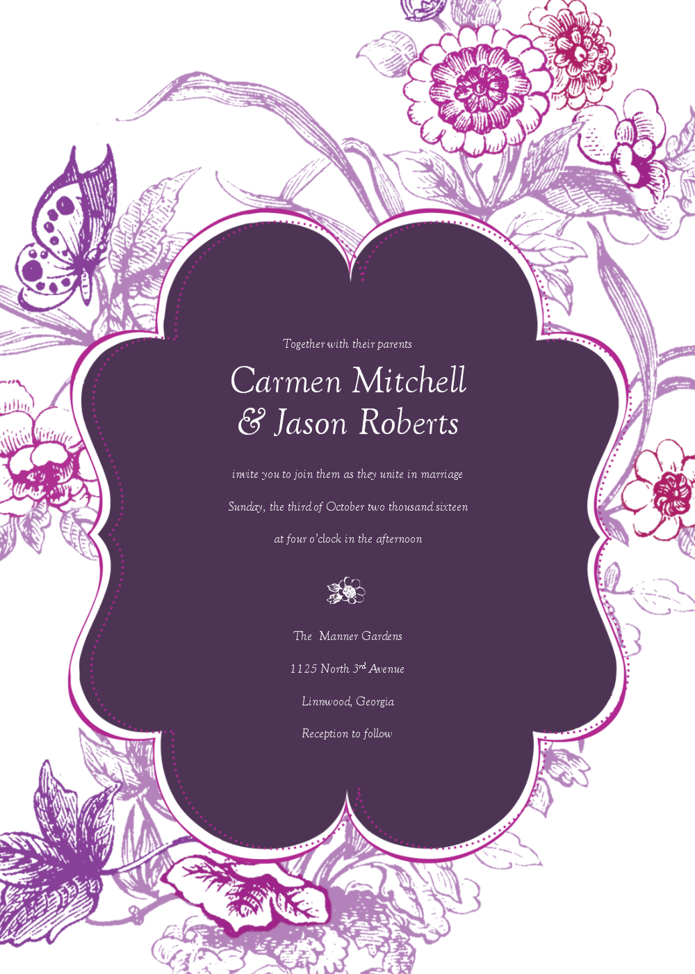 28+ [ Sample Wedding Invitation Cards Templates ] | Ideas Throughout Sample Wedding Invitation Cards Templates