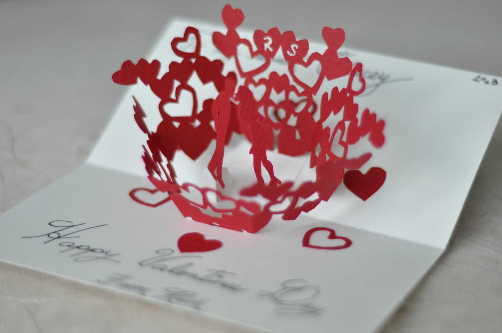 28+ [ Valentine Pop Up Card Template ] | Flower Bouquet Pop Throughout Heart Pop Up Card Template Free