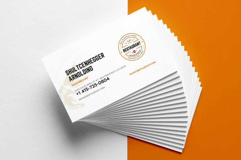 Front And Back Business Card Template Word