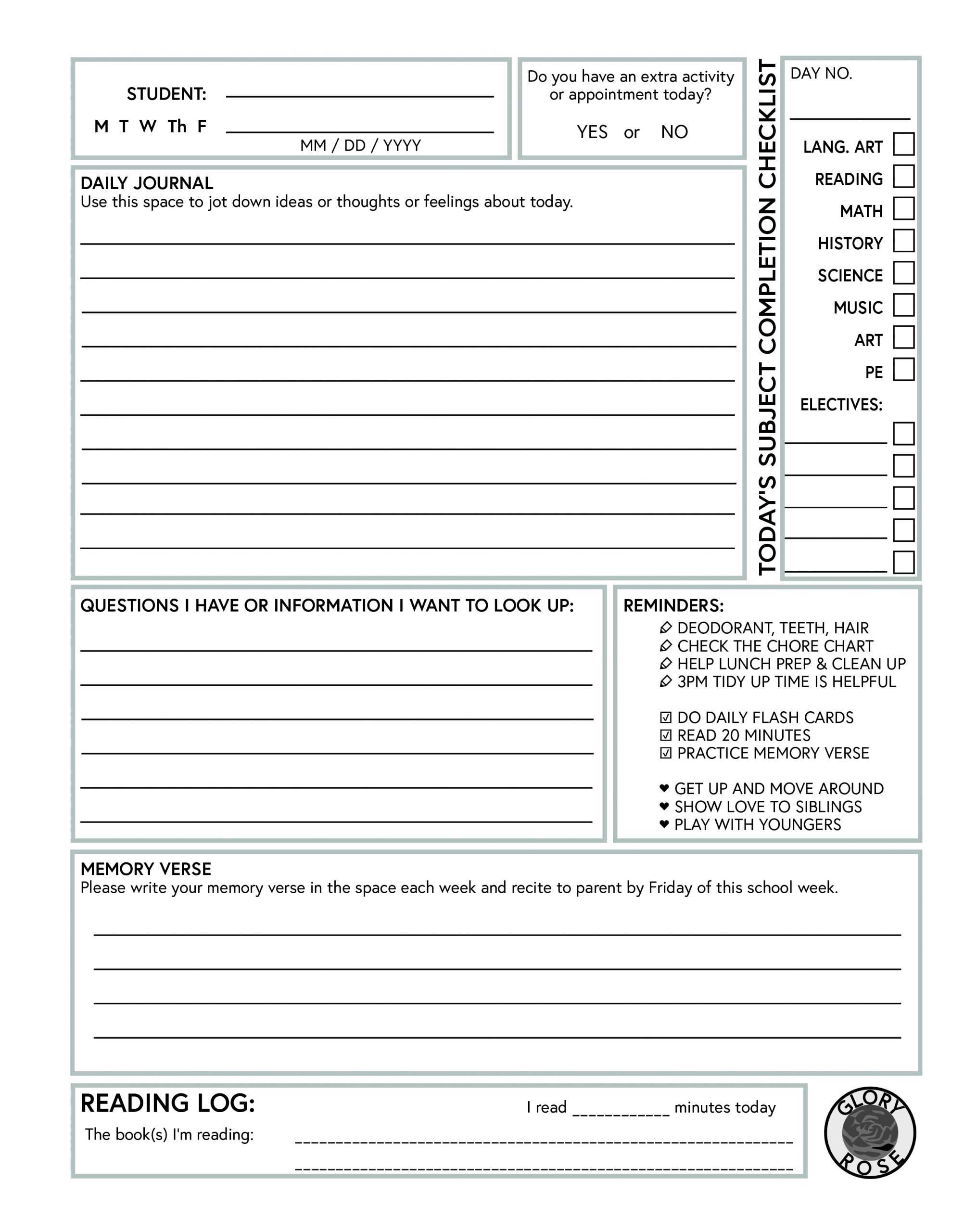 2Nd E Book Report Template Pdf Examples Printable Reading With Regard To Middle School Book Report Template