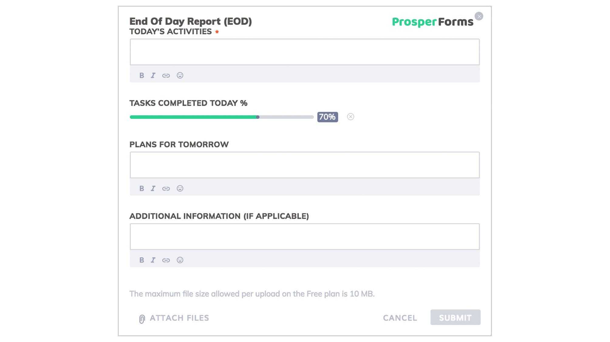 3 Best Examples: Daily Report Template | Free Templates Download Throughout Daily Report Sheet Template